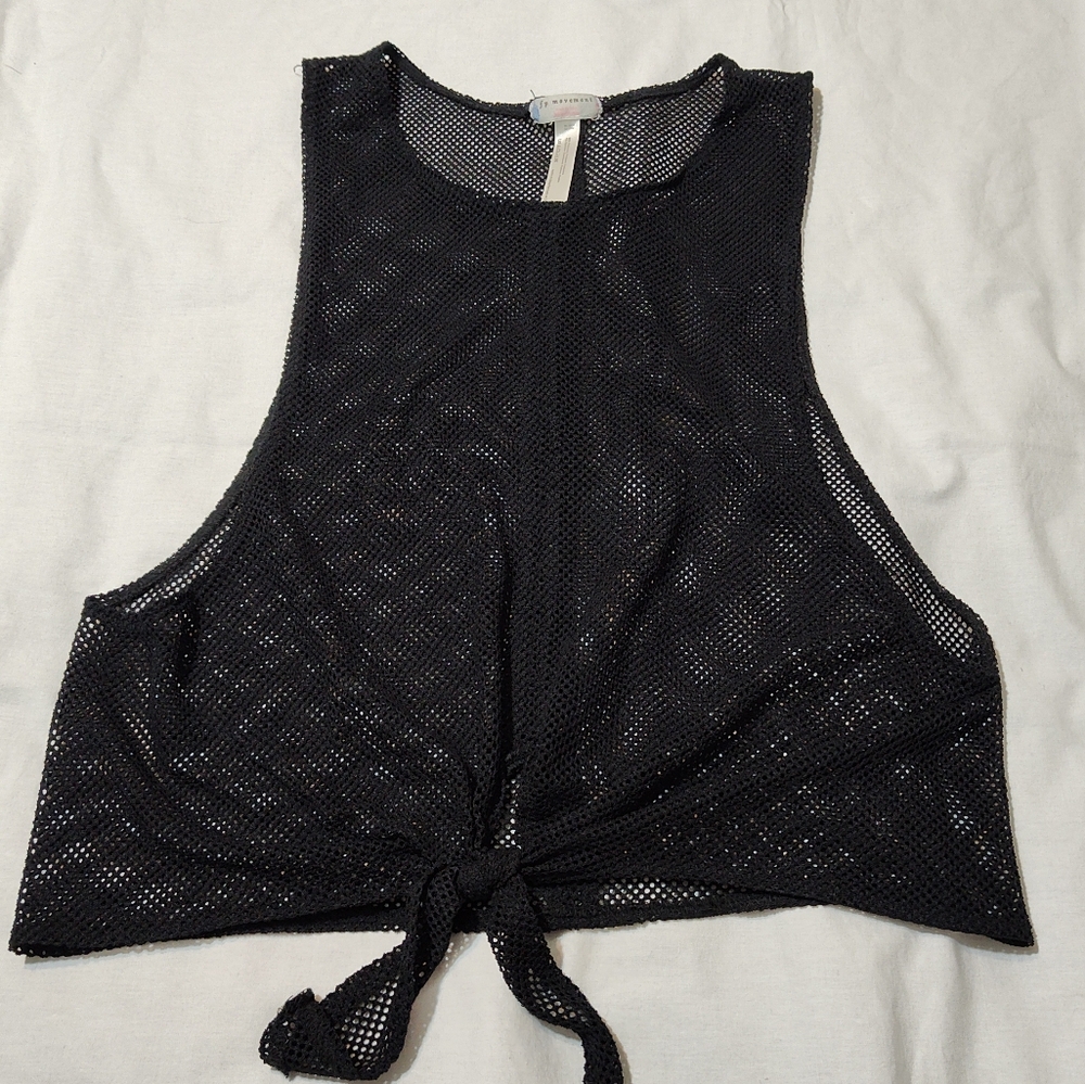 Free People Movement Mesh Cropped Top - Picture 3 of 4